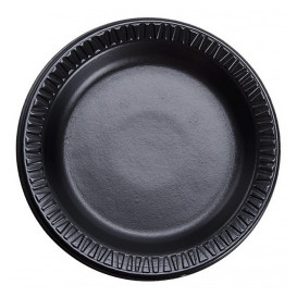 Talíř FOAM " Tichá Klasika " Laminátové Černá Ø180mm