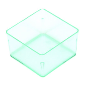 Misky pro Ochutnávky "Water Green" 4,2x4,2 cm 