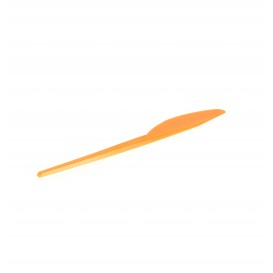 Plastový Nůž PS Oranžový 165 mm (900 Kousky)