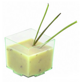 Kelímek pro Ochutnávky "Water Green" 4,2x4,2x4,2 cm (200 Kousky)