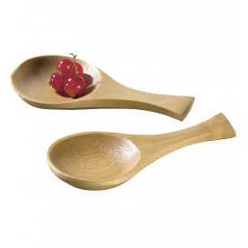 Bambusová lžíce pro Ochutnávky 9cm (50 Kousky)