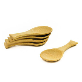 Bambusová lžíce pro Ochutnávky 9cm (50 Kousky)