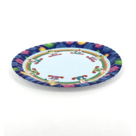 Kartonové Talíře Navržen Klauni 23cm (505 Kousky)
