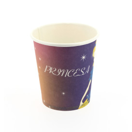 Kartonové Kelímek Navržen Princezny 200ml (25 Kousky)