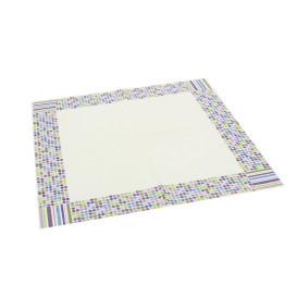 Papírové Ubrousky 33x33 Pruhy a Tečky (500 Kousky)