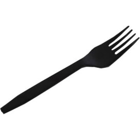 Vidlička Plastové Černá 15,0cm 