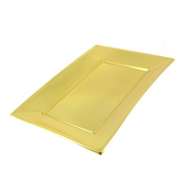 Podnos Plastové Zlato 330x230mm 