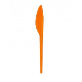 Plastový Nůž PS Oranžový 165 mm 