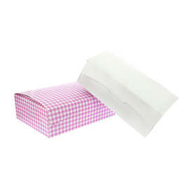 Krabička pro Cukrárny Karton 17,5x11,5x4,7cm 250g Bílá (360 Kousky)