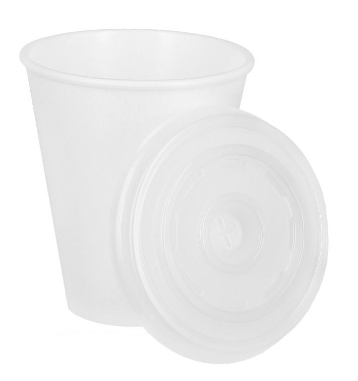 Kelímek Termální Foam EPS 7Oz/200ml Bílý + Víčko Kelímek Termální Foam EPS 7Oz/200ml Bílý + Víčko