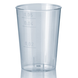Kelímek Vstřikovaný Průhledný PS 50 ml 