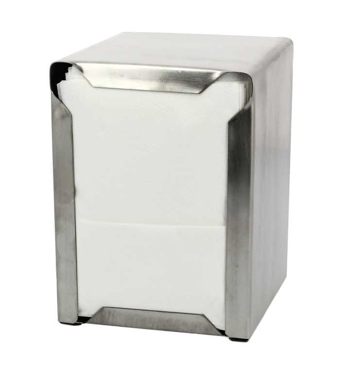 Nerezové Zásobníky na Ubrousky Mini 17x17 Nerezové Zásobníky na Ubrousky Mini 17x17