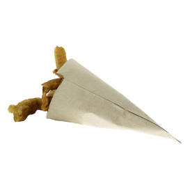 Papírové Kornouty Přírodní Hnědá 420mm 600g (200 Kousky)