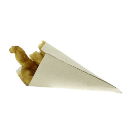Papírové Kornouty Přírodní Hnědá 340mm 400g (1000 Kousky)