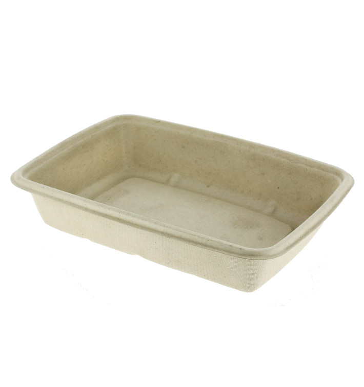 Obaly z Cukrové Třtiny 600ml 230x165x30mm Obaly z Cukrové Třtiny 600ml 230x165x30mm