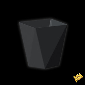 Kelímek pro Ochutnávky " Diamant " Černá 100 ml (25 Kousky)