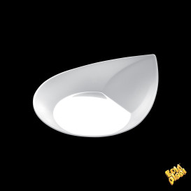 Talíř pro Ochutnávky Smart Bílý 8,6x7,1 cm (50 Kousky)