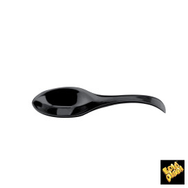 lžíce pro Ochutnávky Individuální - Dávka Černá 120 mm (600 Kousky)
