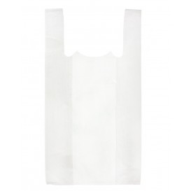 Mikrotenová Plastové Taška 40x50cm Bílá (200 Kousky)