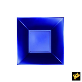 Plastové Talíř Hluboký Modrý Pěkný Pearl PP 180mm (300 Kousky)