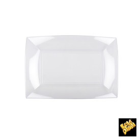 Podnos Plastový Průhledný Pěkný PS 280x190mm (240 Kousky)