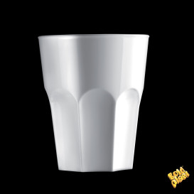 Kelímek Opakovaně Použitelné SAN Rox Bílý 300ml (8 Kousky)