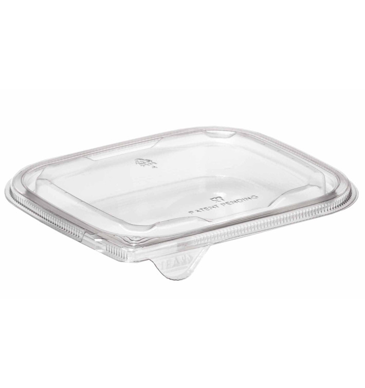 Ploché Víčko Plastové na Misky PET 140x120mm (505 Kousky) Ploché Víčko Plastové na Misky PET 140x120mm (505 Kousky)