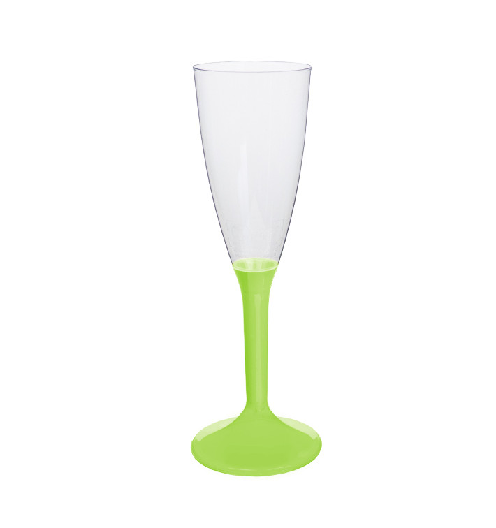 Plastové Sklenice Cava s Černou Zelené Vápno 120ml 2P (20 Kousky) Plastové Sklenice Cava s Černou Zelené Vápno 120ml 2P (20 Kousky)