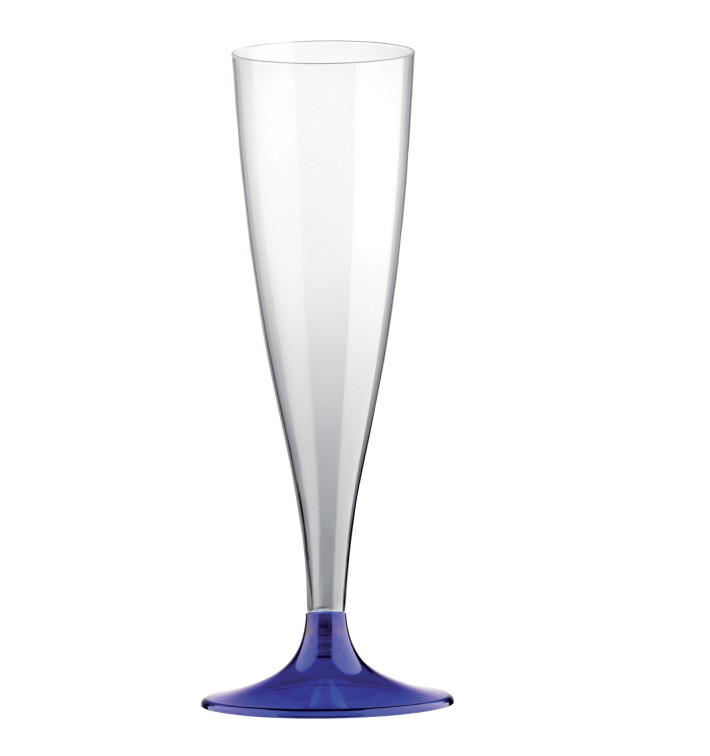 Plastové Sklenice Cava s Černou Modrý 140ml 2P (400 Kousky) Plastové Sklenice Cava s Černou Modrý 140ml 2P (400 Kousky)