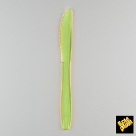 Plastový Nůž PS Premium Zelené Vápno 190mm (50 Kousky)