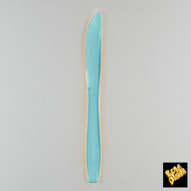 Plastový Nůž PS Premium Tyrkysová 190mm (1000 Kousky)