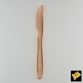 Plastový Nůž PS Premium Hnědý 190mm (50 Kousky)