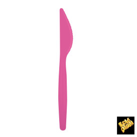 Plastový Nůž Easy PS Fuchsie 185mm (20 Kousky)
