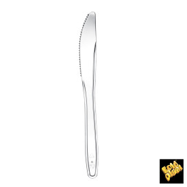 Plastový Nůž Easy PS Průhledný 175mm (1500 Kousky)