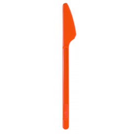 Plastový Nůž PS Oranžový 175mm (600 Kousky)