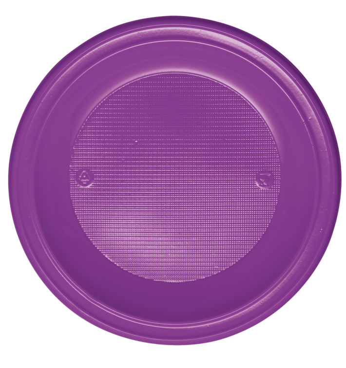 Plastové Talíř PS na Polévku Fialový Ø220mm (600 Kousky) Plastové Talíř PS na Polévku Fialový Ø220mm (600 Kousky)