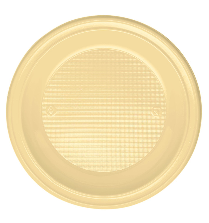 Plastové Talíř PS na Polévku Krémový Ø220 mm (30 Kousky) Plastové Talíř PS na Polévku Krémový Ø220 mm (30 Kousky)