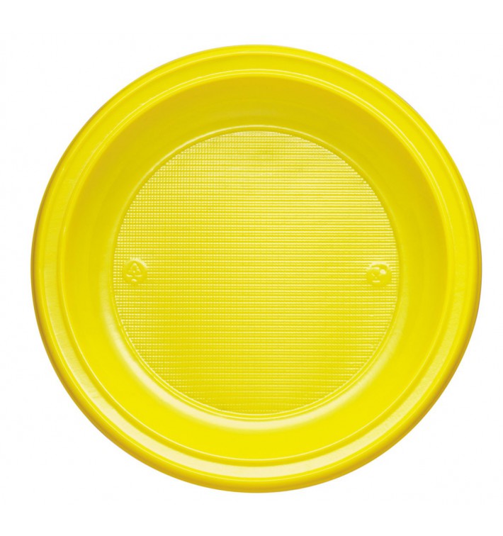 Plastové Talíř PS na Polévku Žlutá Ø220mm (600 Kousky)