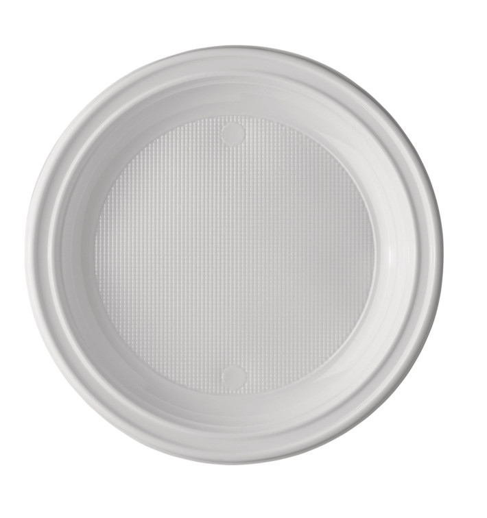 Plastové Talíř PS na Polévku Bílý 220 mm (1600 Kousky) Plastové Talíř PS na Polévku Bílý 220 mm (1600 Kousky)