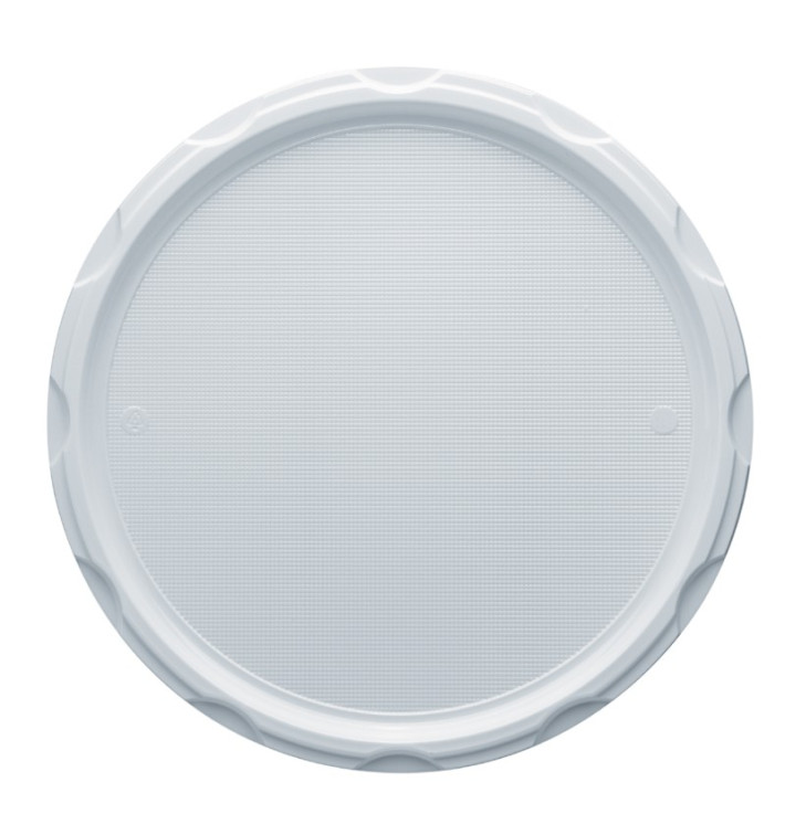 Plastové Talíř PS na Pizza Bílý 320 mm (100 Kousky) Plastové Talíř PS na Pizza Bílý 320 mm (100 Kousky)