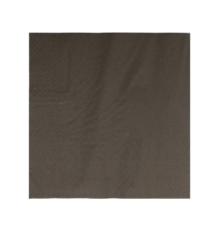 Papírové Ubrousky 2 Vrstvé Čokoláda 33x33cm (50 Kousky) Papírové Ubrousky 2 Vrstvé Čokoláda 33x33cm (50 Kousky)