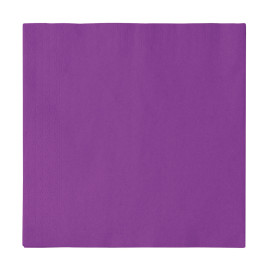 Papírové Ubrousky 2 Vrstvé Fialový 33x33cm (50 Kousky)