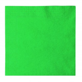 Papírové Ubrousky 2 Vrstvé Zelený 33x33cm (1200 Kousky)