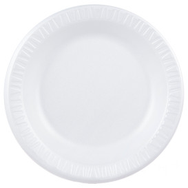 Termální Talíř FOAM " Tichá Klasika " Laminátové Bílý Ø260mm (125 Kousky)