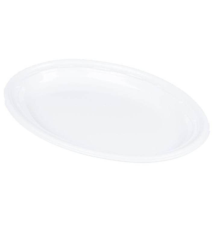 Plastové Talíř PS " Slavný Dopad " Bílý Ø280mm (500 Kousky) Plastové Talíř PS " Slavný Dopad " Bílý Ø280mm (500 Kousky)