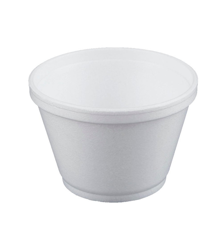 Miska Termální Foam Bílý 6Oz/180ml Ø8,9cm (50 Kousky) Miska Termální Foam Bílý 6Oz/180ml Ø8,9cm (50 Kousky)