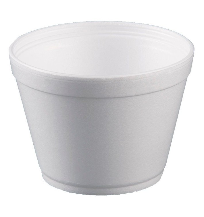 Termální Miska Foam Bílý 16Oz/475ml Ø11,7cm (25 Kousky) Termální Miska Foam Bílý 16Oz/475ml Ø11,7cm (25 Kousky)