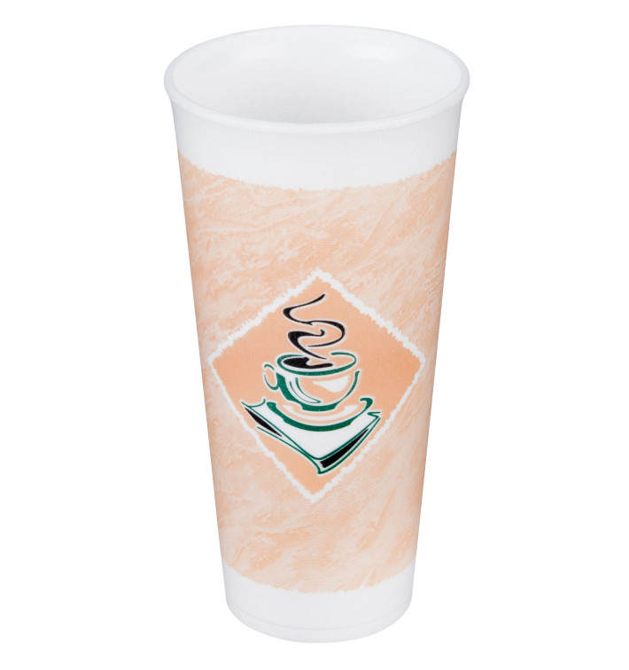Kelímek Termální Foam EPS " Kávu " 24Oz/710 ml Ø9,4cm (20 Kousky) Kelímek Termální Foam EPS " Kávu " 24Oz/710 ml Ø9,4cm (20 Kousky)
