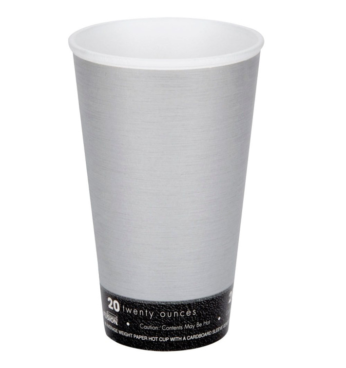 Kelímek Termální Fusion " Steele " 20Oz/591ml Ø9,4cm (500 Kousky) Kelímek Termální Fusion " Steele " 20Oz/591ml Ø9,4cm (500 Kousky)