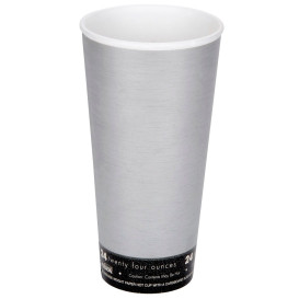 Kelímek Termální Fusion " Steele " 24Oz/710ml Ø9,4cm (20 Kousky)